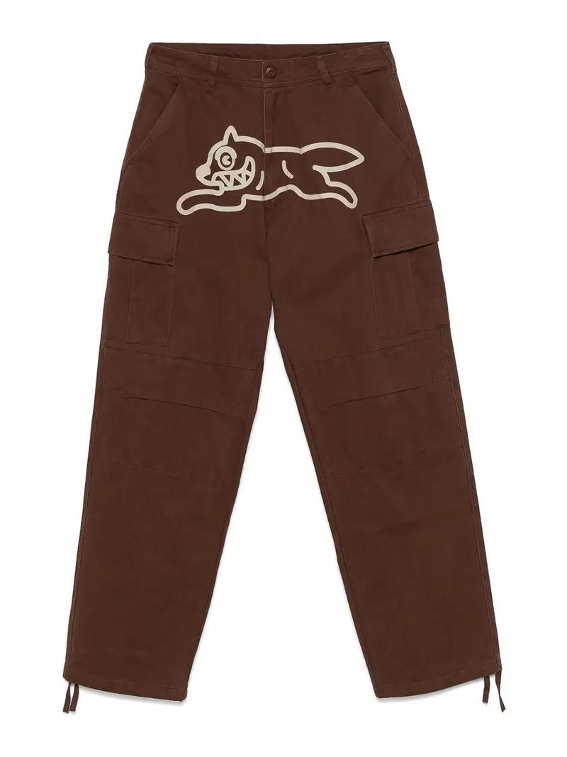Pantaloni da carico da corsa Marrone