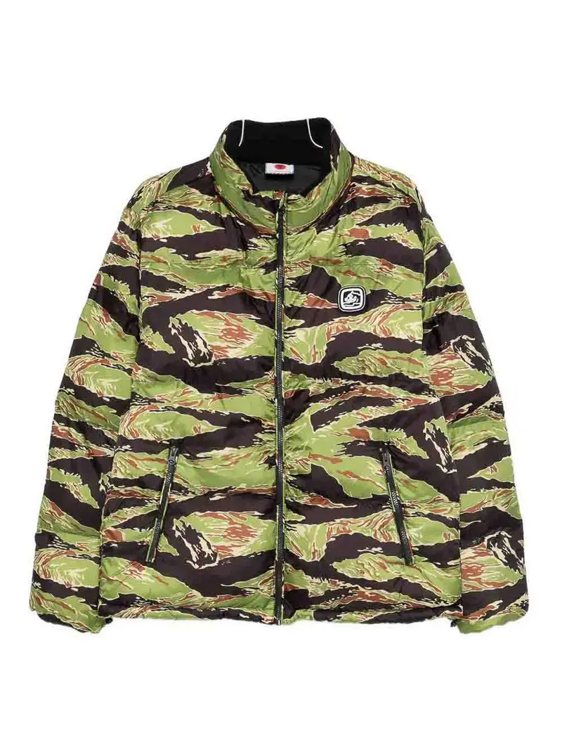 Piumino mimetico Marrone