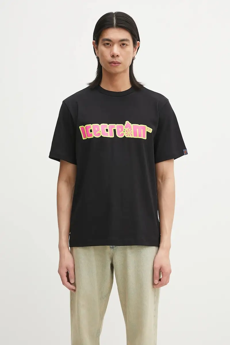 ICECREAM T-shirt Uomo Nero 2256345