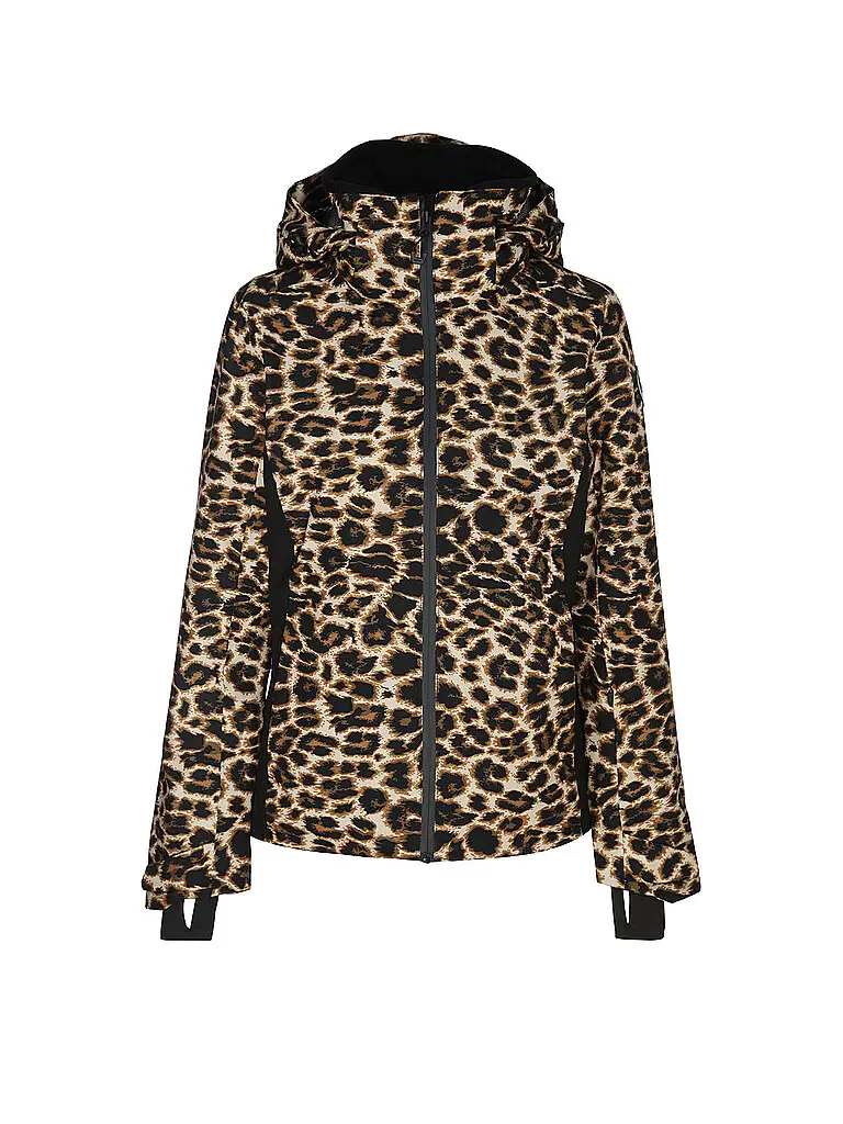 Giacca da sci da donna Flowler marrone chiaro | 34