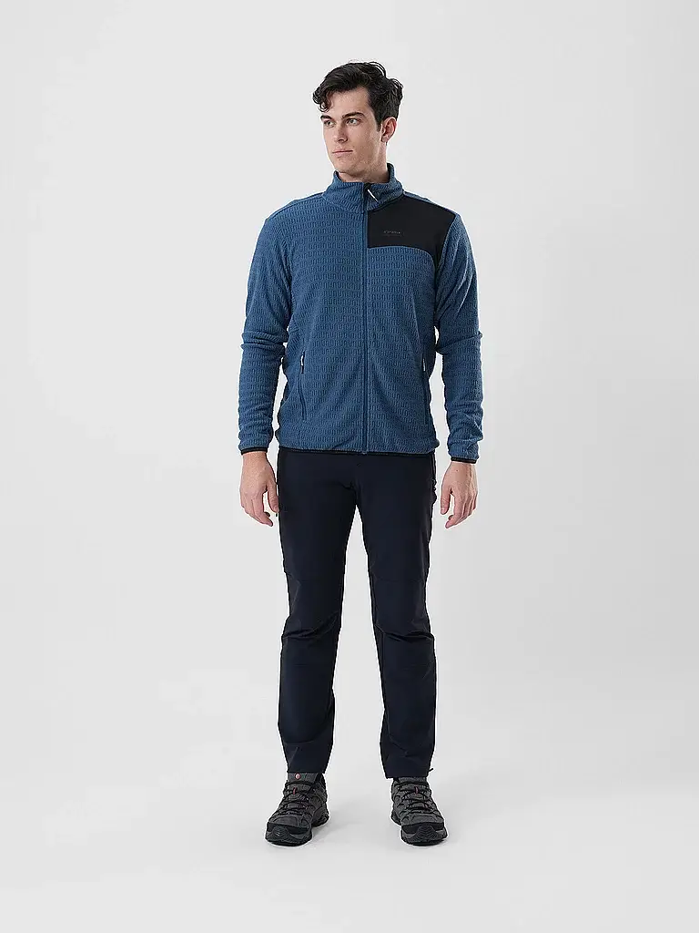 Giacca in pile da uomo Bowdo blu | XXL miniatura 2