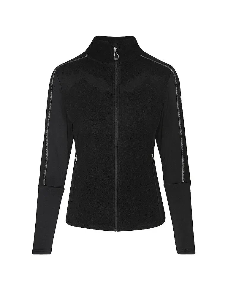 Giacca in pile Fairway da donna nero | S