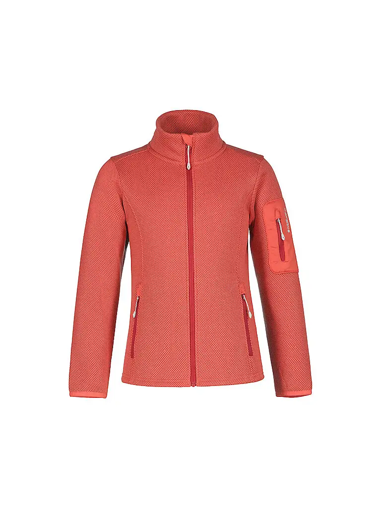 Giacca in pile Kemnath da ragazza corallo | 116