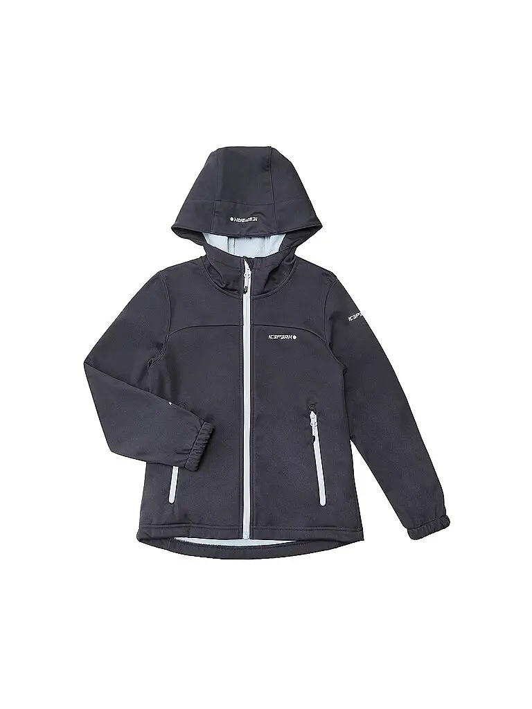Giacca softshell da ragazza Kleve Jr blu | 116