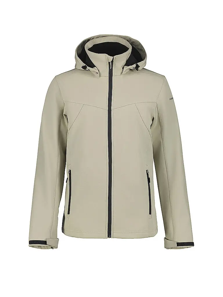 Giacca softshell da uomo Brimfield con cappuccio crema | 54