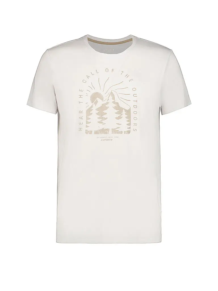 Maglietta funzionale da uomo Beeville bianco | M