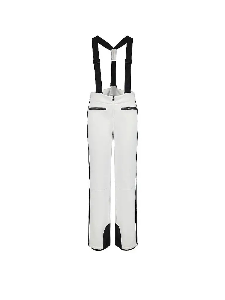 Pantaloni da sci softshell da donna Ellsworth bianco | 34