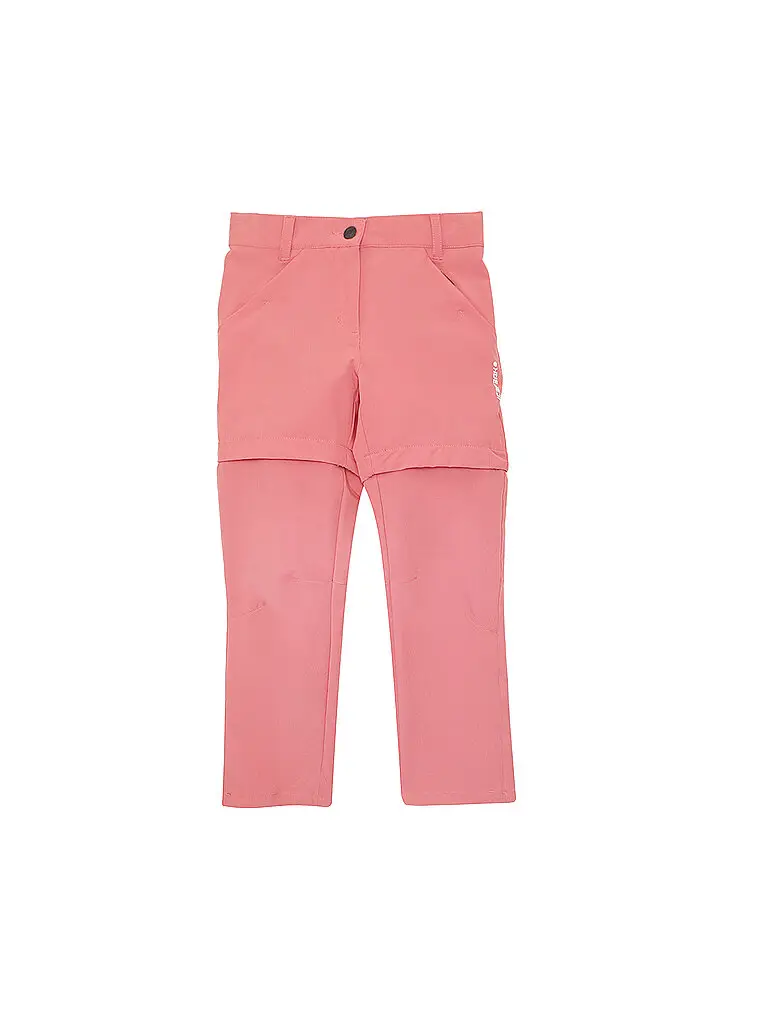 Pantaloni da trekking da ragazza Kano ZipOff corallo | 116