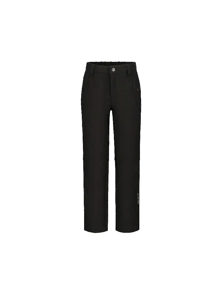 Pantaloni da trekking softshell Kabewe per bambini nero | 128