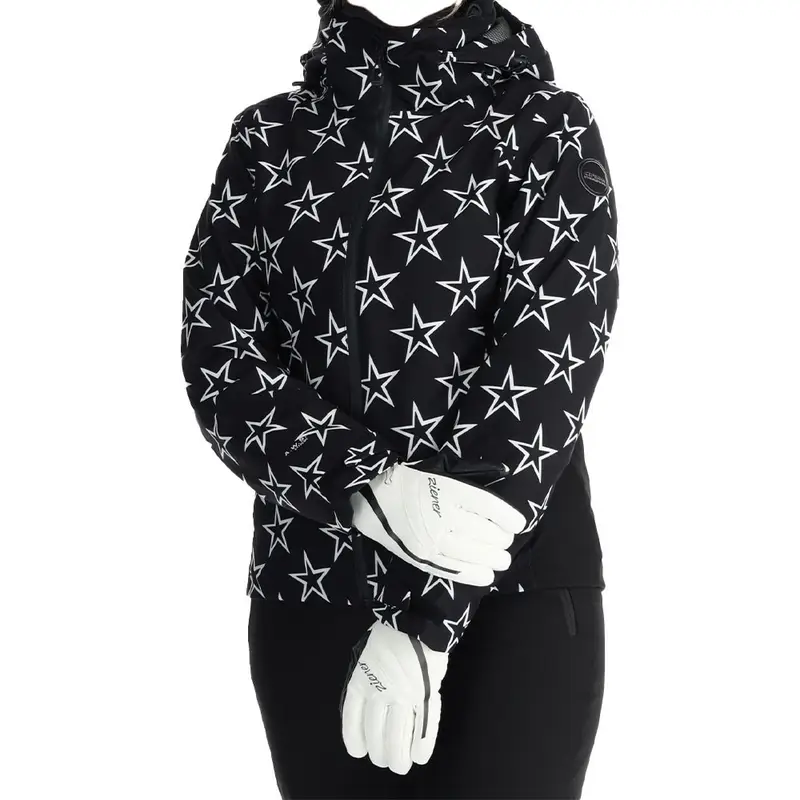 Stelle Fowler Nero - Giacca Sci Donna EUR 40