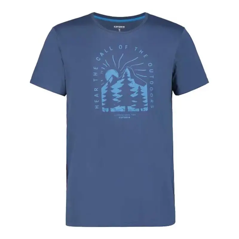 T-Shirt Trekking Beeville Navy Blue Uomo S