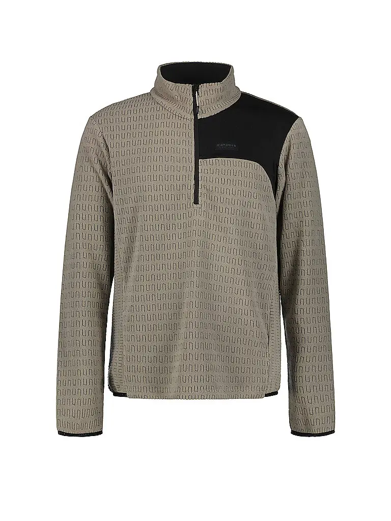 Zipshirt funzionale da uomo Brady grigio | L