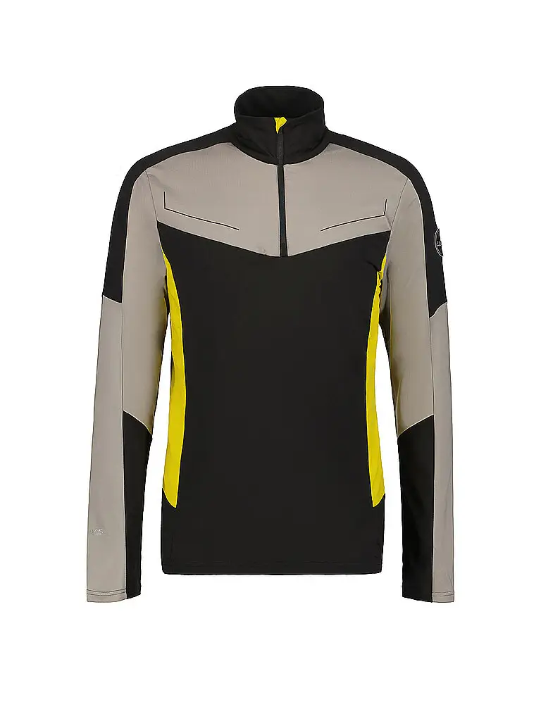 Zipshirt intimo da uomo Frenner nero | S