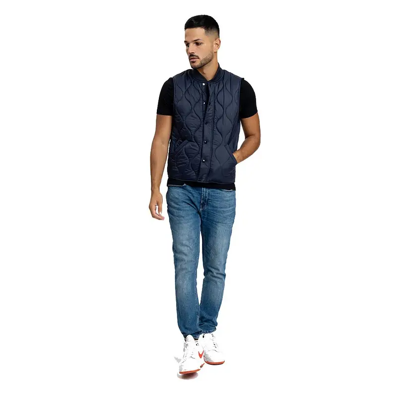 Gilet Sportivo Nux Blu Uomo S
