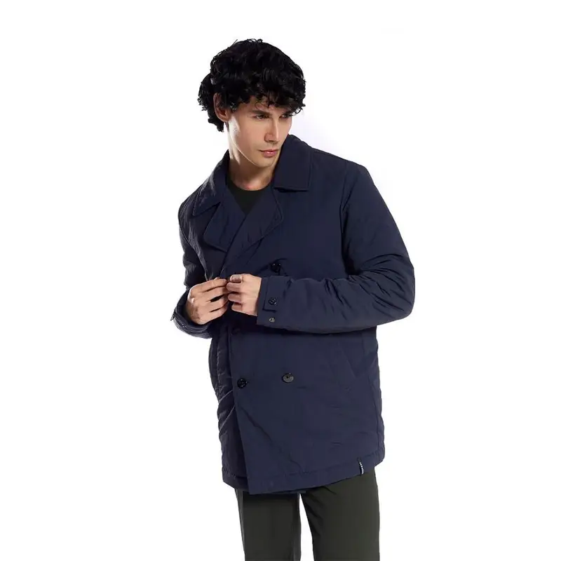 Giubbotto Doppio Petto Mr Peacoat Blu Uomo S