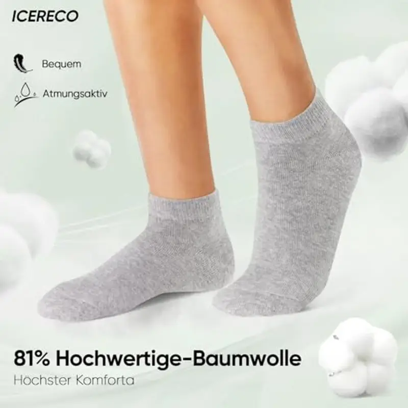 IceReco Calze Uomo Grigio 1602058 miniatura 2