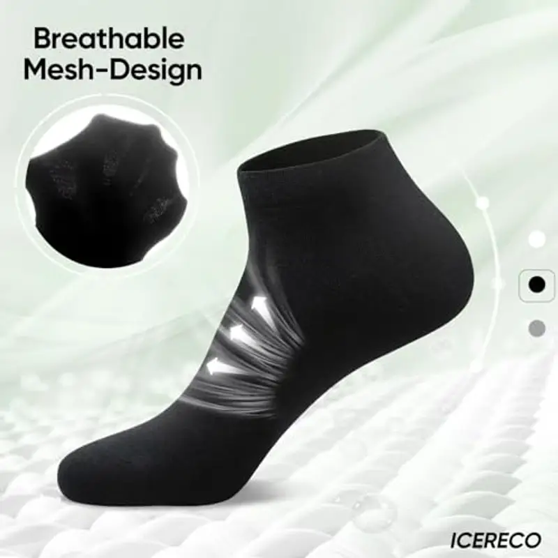 IceReco Calze Uomo Nero 2061414 miniatura 3