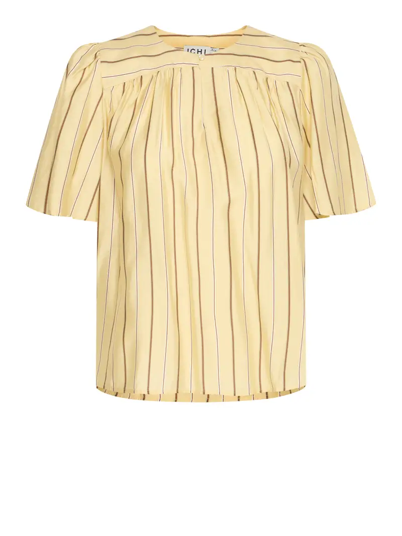 blusa ichi ihfluna da donna - giallo
