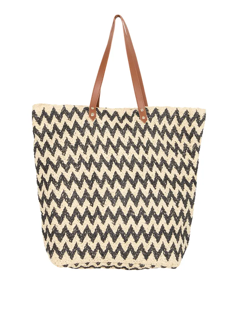 borsa shopper ichi iaveradis da donna - nero