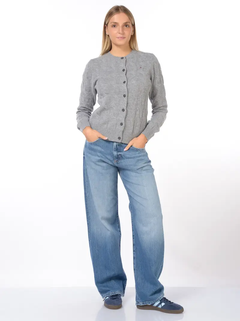 jeans da donna Icon Denim ampio stone washed Blu miniatura 2