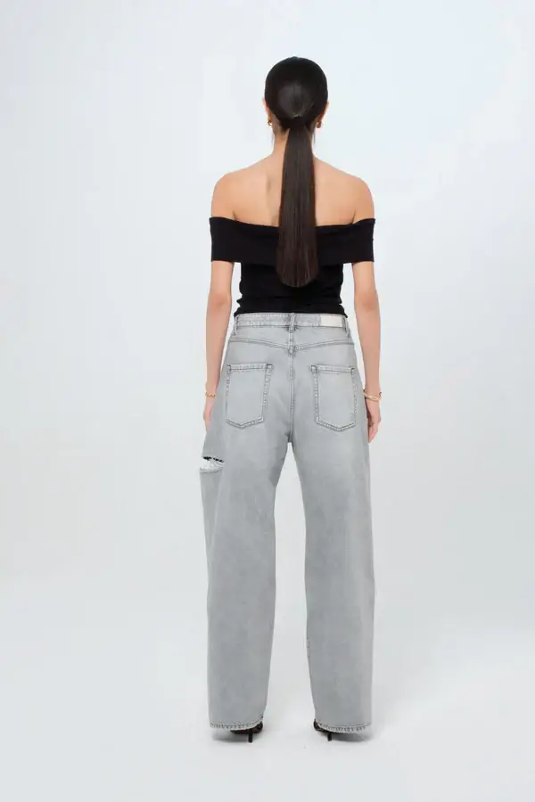 Icon Denim Jeans Grigio 4094839 miniatura 2