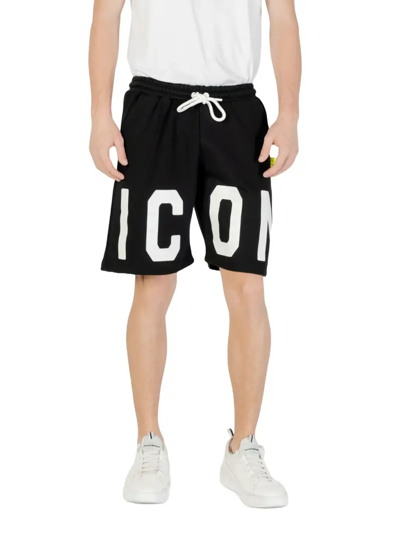 shorts sportivi icon da uomo - nero