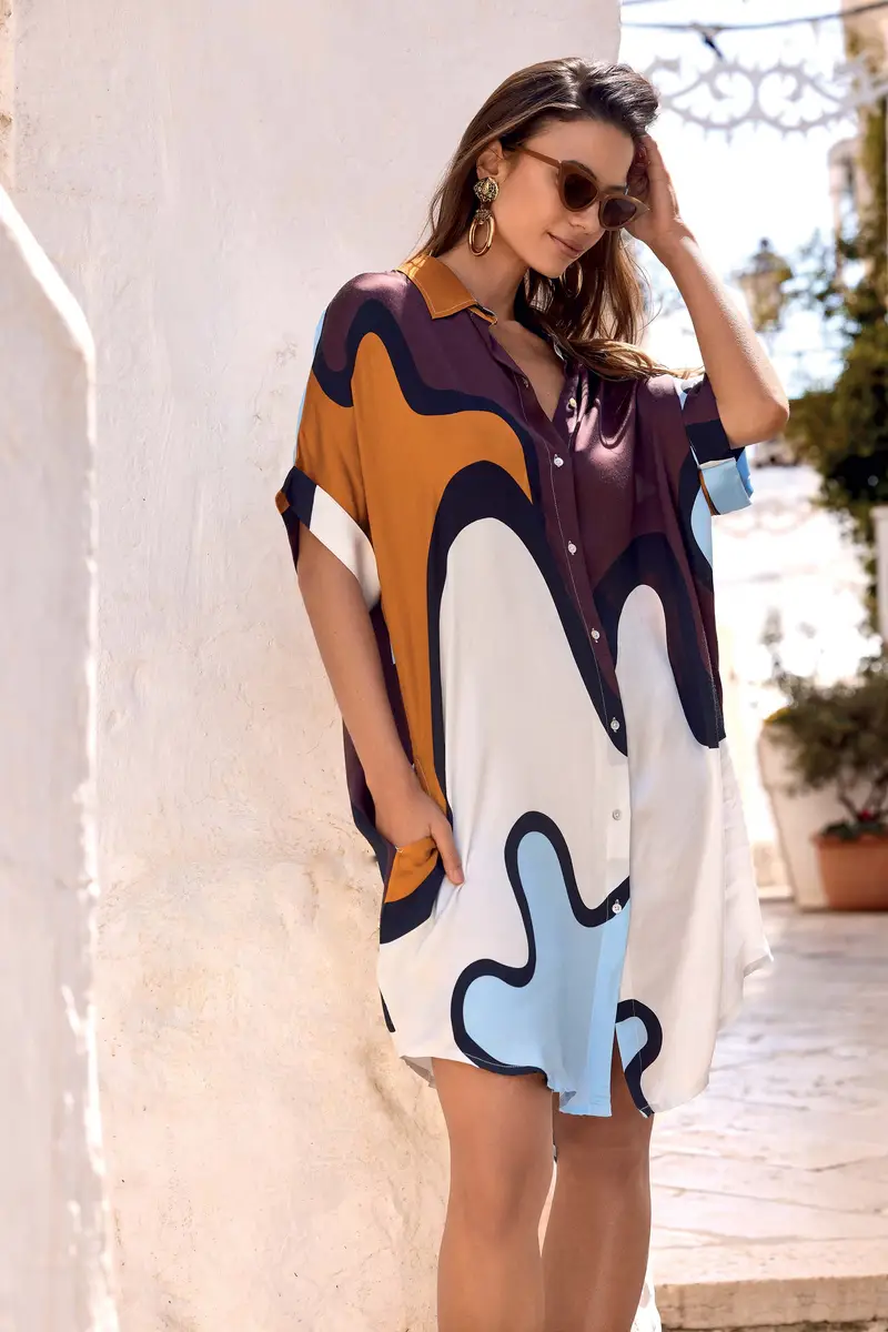 ABITO CAMICIA MARILU | Colore Multi |