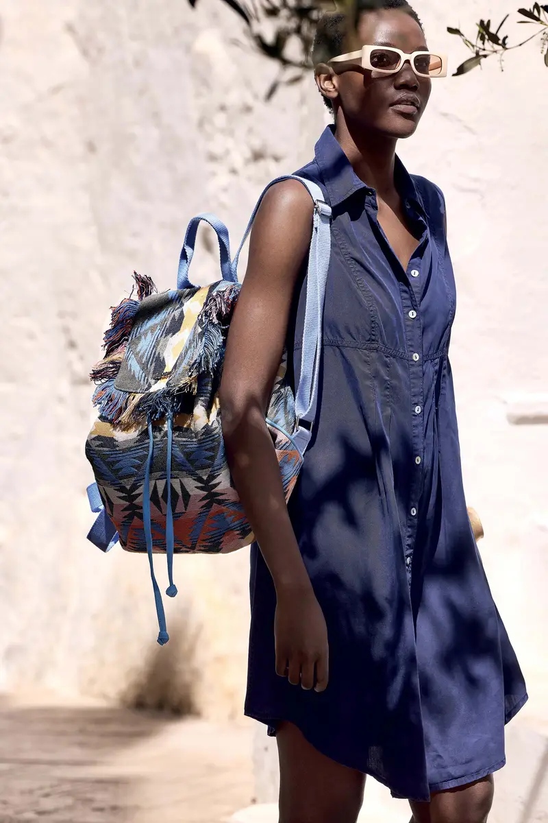 ABITO CAMICIA SMANICATO ROSALBA | Colore Navy Blu |