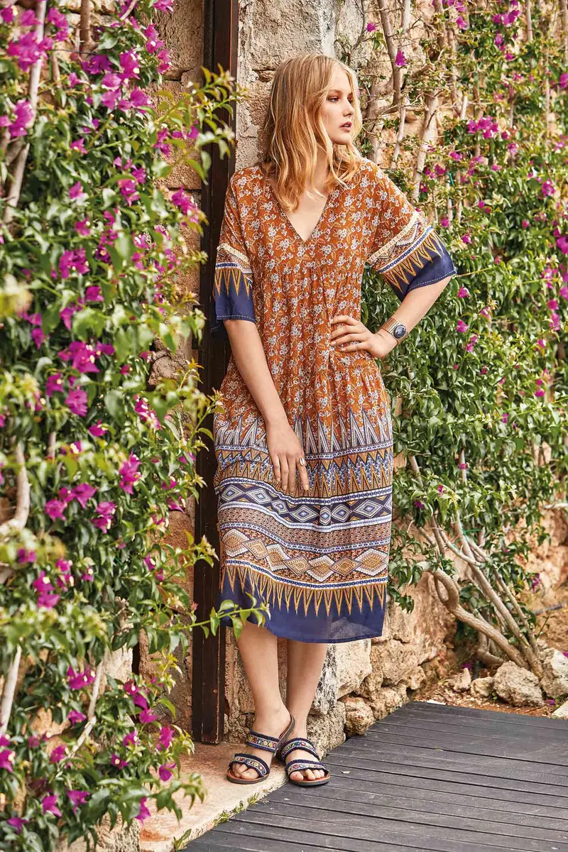 ABITO LUNGO ALYSSA | Colore Multi |