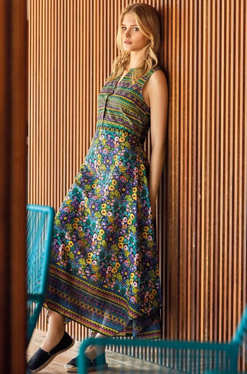 ABITO SMANICATO FANTASIA AZTECA | Colore Multi |