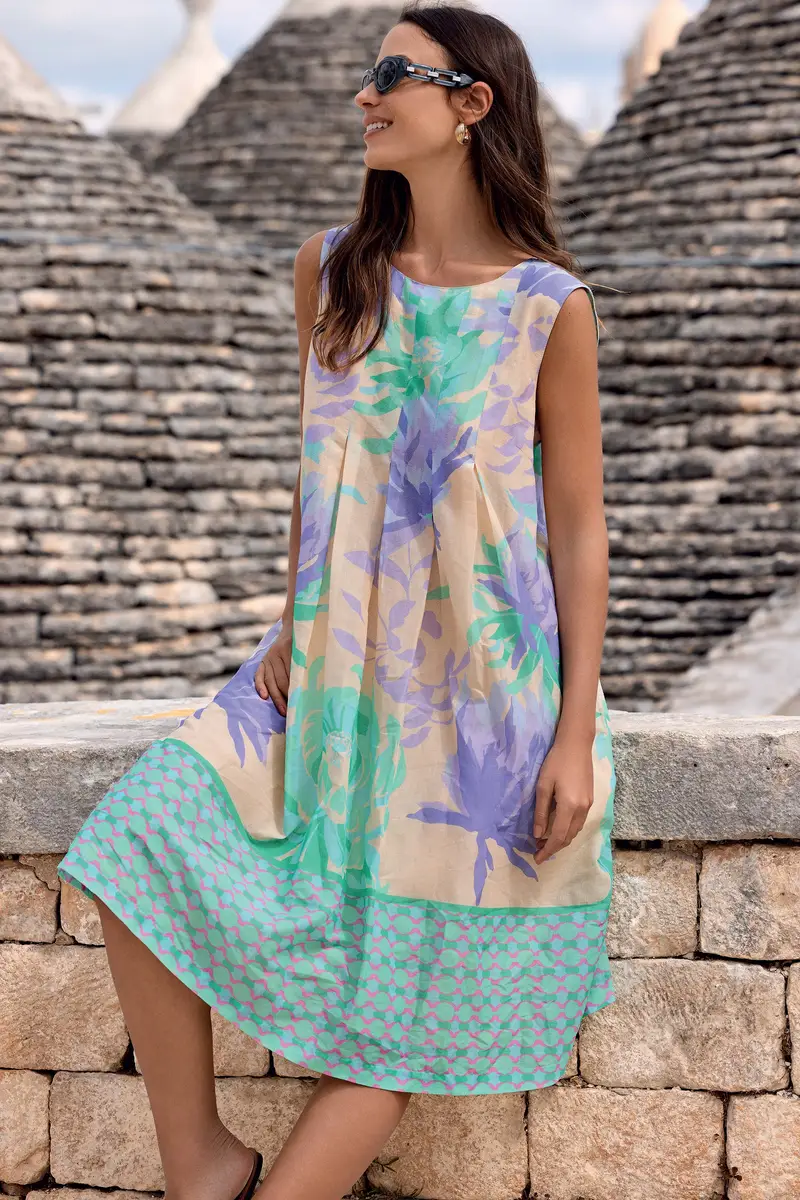 ABITO SMANICATO FLAMINIA | Colore Multi |