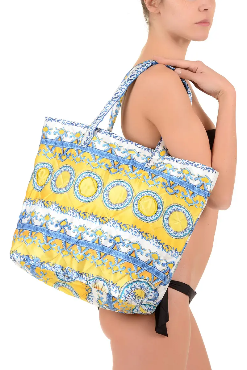 BORSA MARE AMALFI | Colore Bianco |
