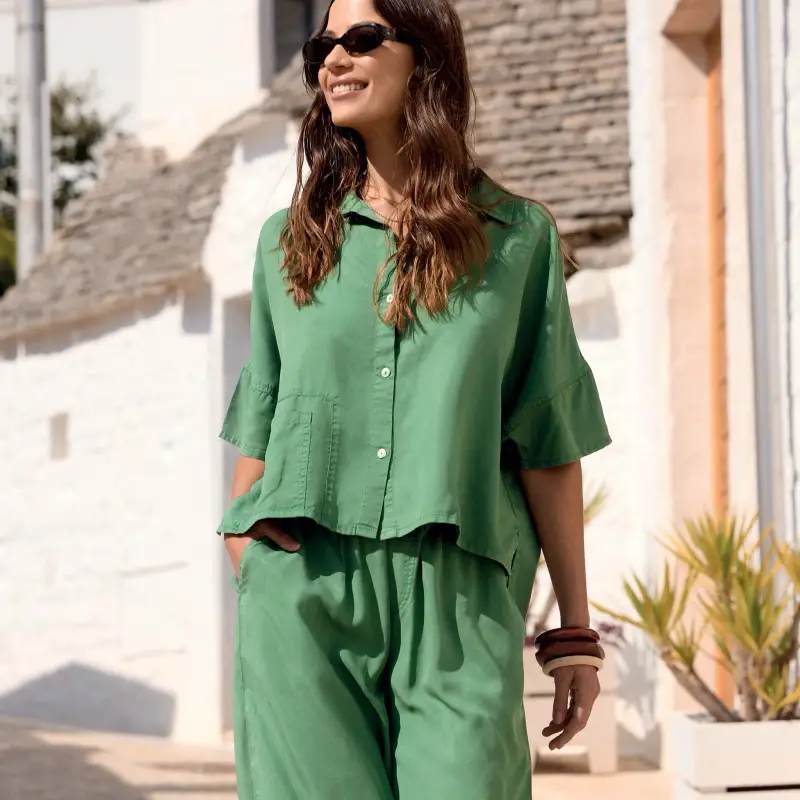 CAMICIA DELIA | Colore Verde |