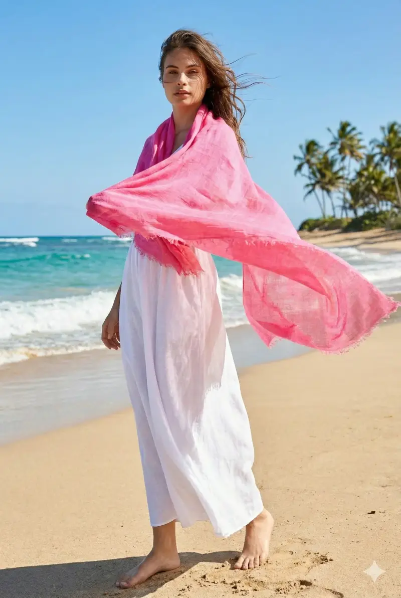 FOULARD ATHENA | Colore Fucsia |