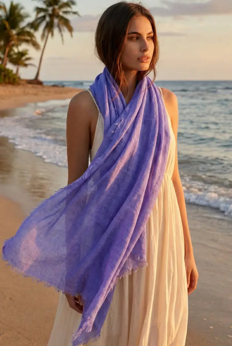 FOULARD ATHENA | Colore Lilla |