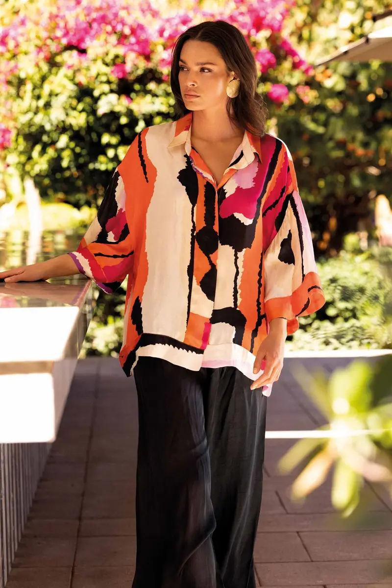 PANTALONI PALAZZO | Colore Nero |