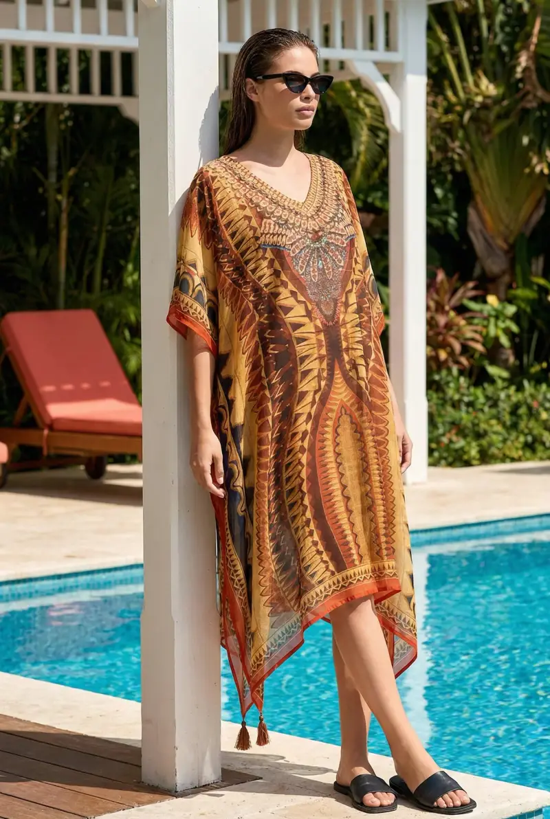 PONCHO LUNGO SARAH | Colore Multi |