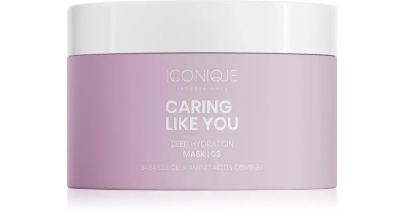 CARING LIKE YOU maschera di idratazione profonda per capelli rovinati e secchi 200 ml