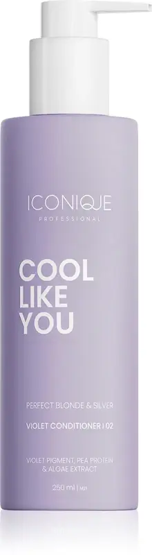 COOL LIKE YOU Perfect Blonde & Silver Violet balsamo neutralizzante per toni gialli 250 ml
