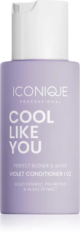 COOL LIKE YOU Perfect Blonde & Silver Violet balsamo neutralizzante per toni gialli 70 ml