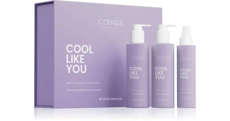 COOL LIKE YOU Perfect Blonde & Silver Violet Set neutralizzante per toni gialli
