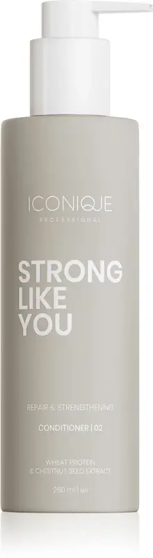 STRONG LIKE YOU Riparazione e rafforzamento balsamo rinforzante per capelli rovinati 250 ml