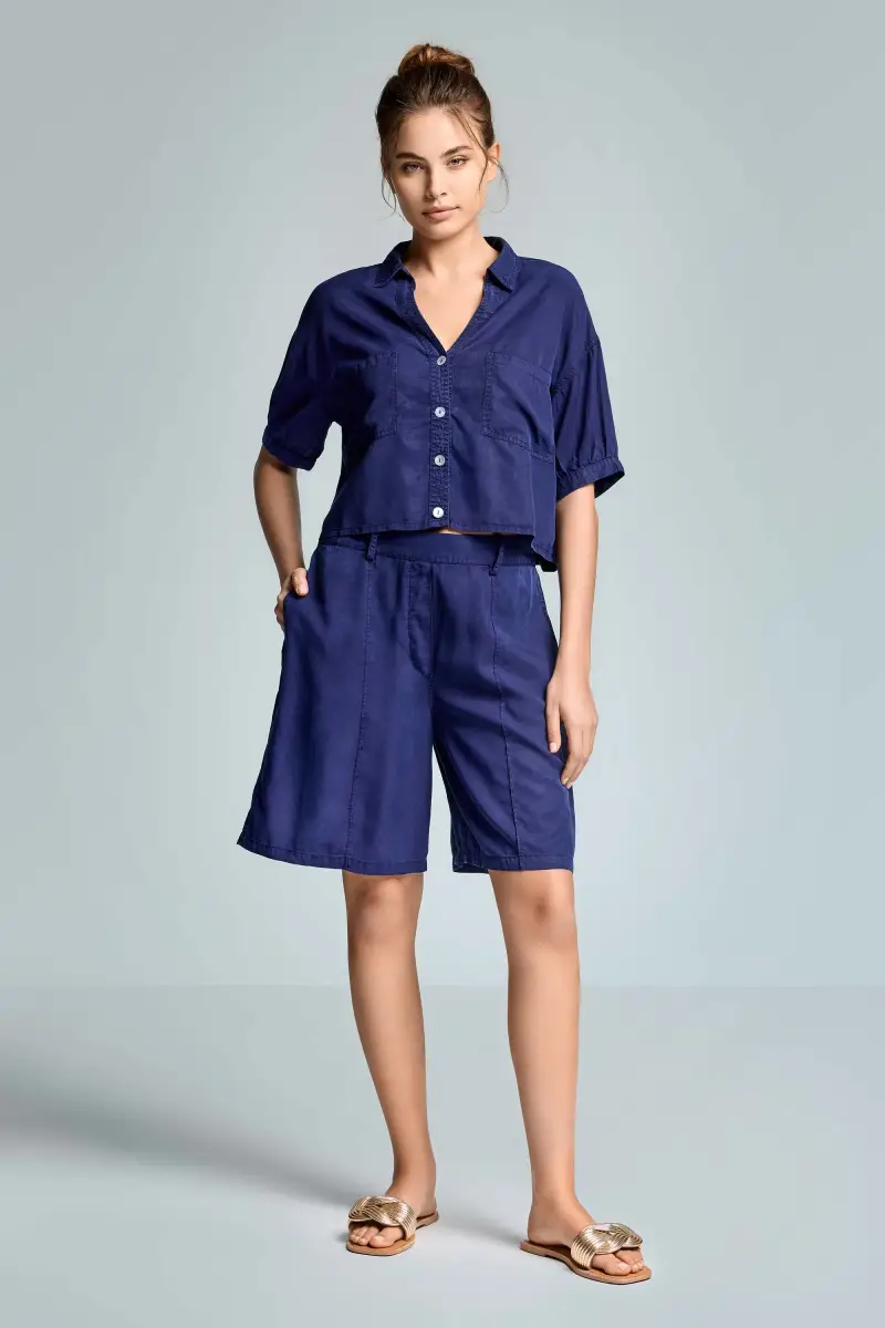 SHORTS TEA | Colore Navy Blu |