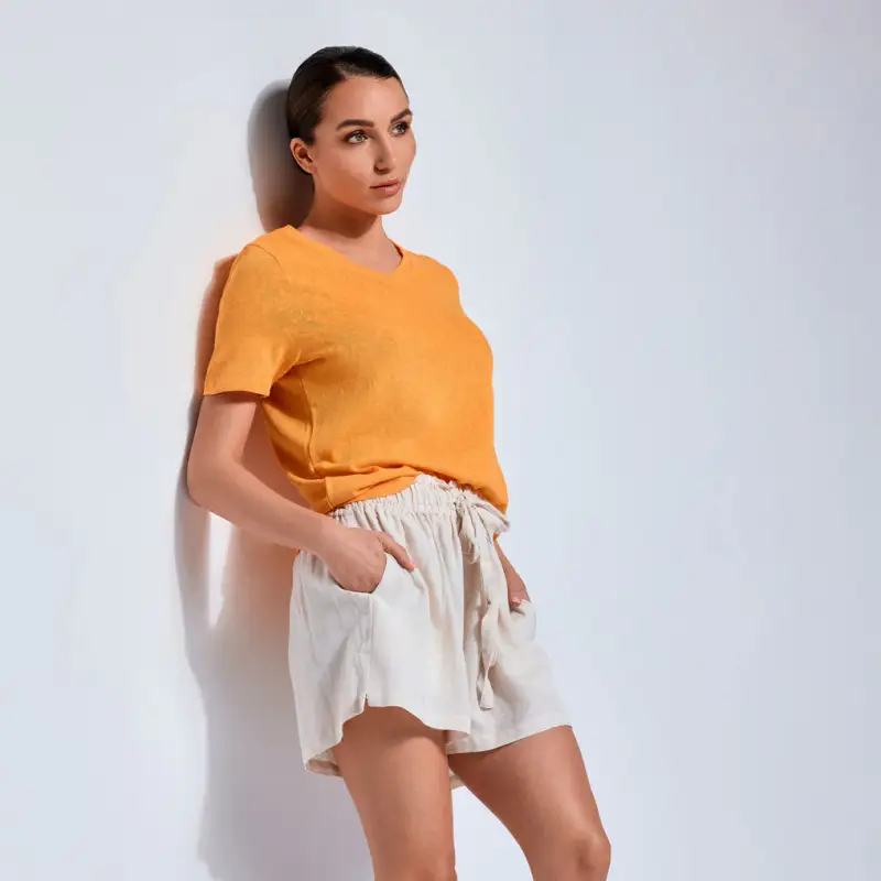 T-SHIRT ELOISE | Colore Arancio |