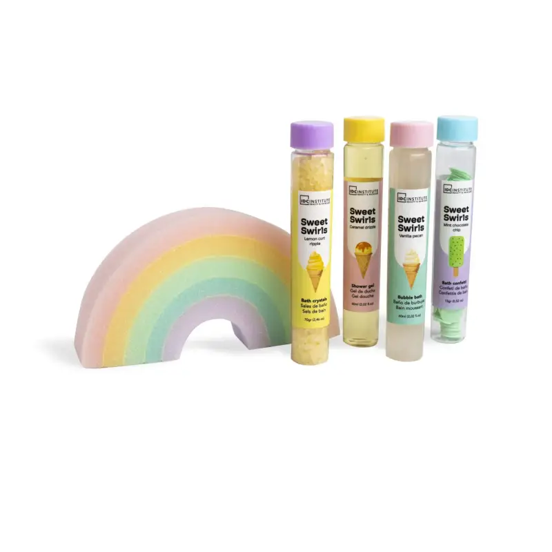 Sweet Swirls, set arcobaleno