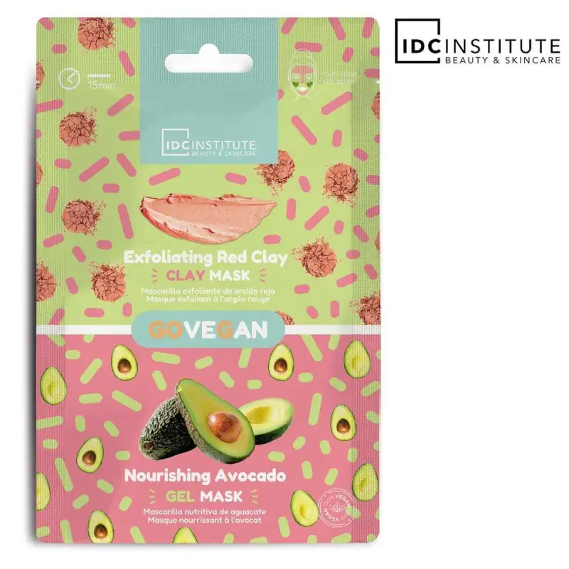 skincare essentials duo argilla rossa + avocado