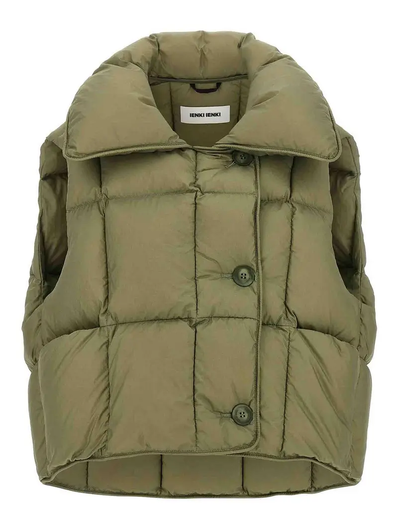 Accogliente giubbotto di nuvole Verde