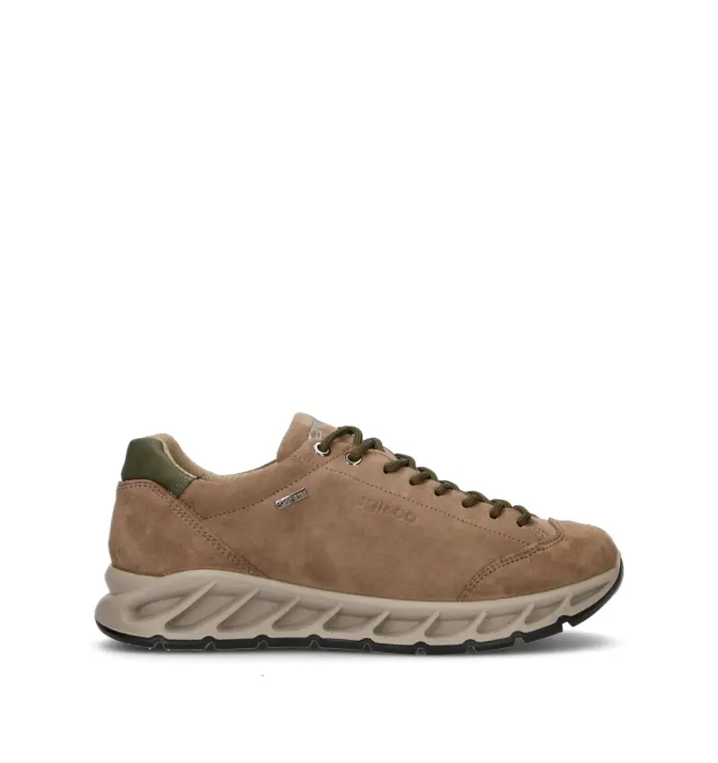 Sneaker donna beige in gore-tex Vario