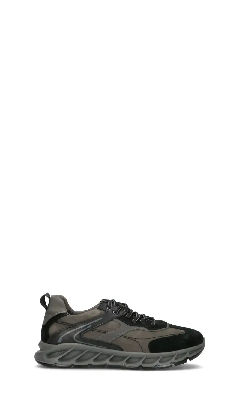 Sneaker uomo antracire in nabuk Vario