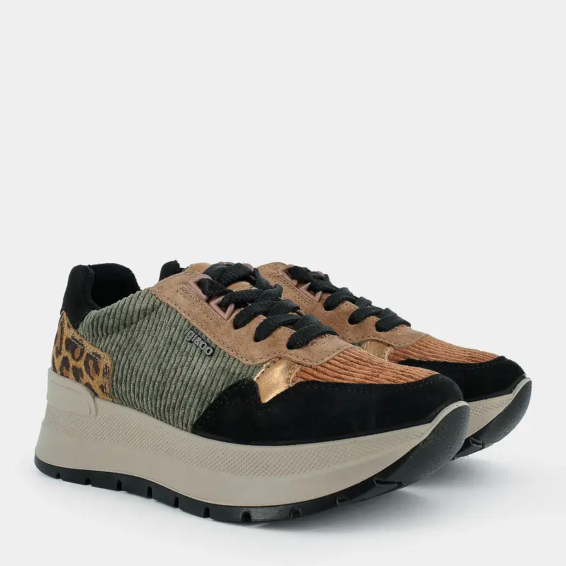 Sneakers Igi & Co. da Donna, nero miniatura 2